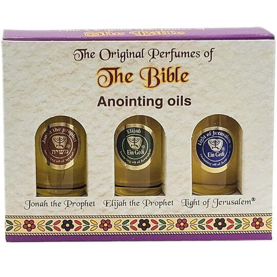 PERFUMES OF THE BIBLE TRIO PACK FROM HOLY LAND JERUSALEM