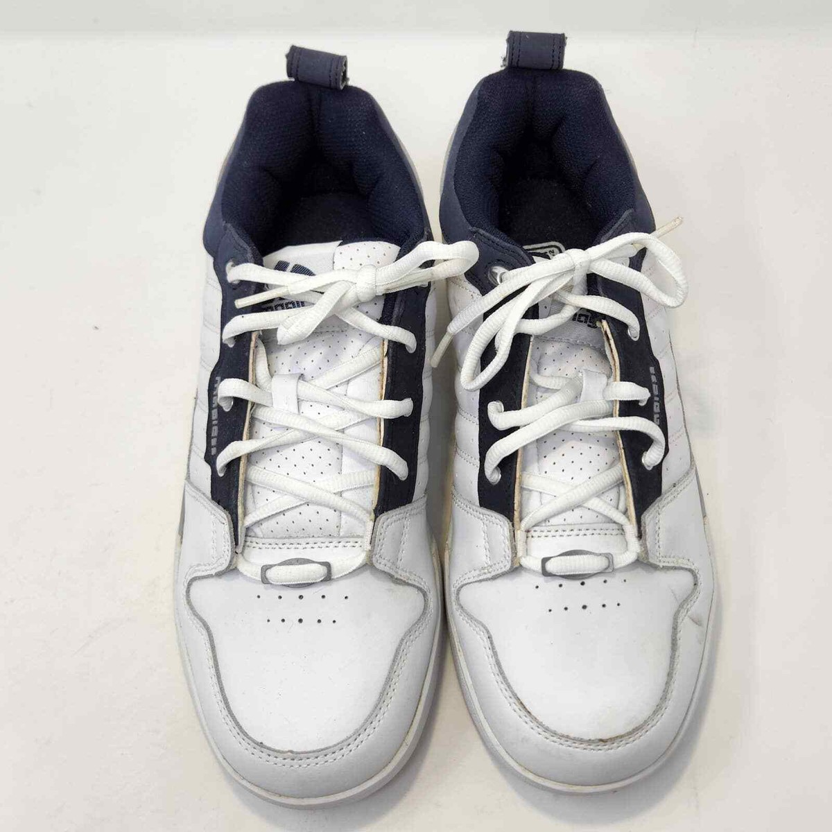 Magic32 Magic Johnson White Blue Leather Sneakers 9 Athletic Shoes Lace Up Mens Vintage Magic Johnson main image 2