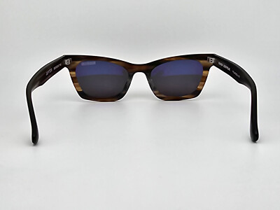 Ronin Eyewear Jupiter Matte Brown Stripe Frame Polarized  display picture 2