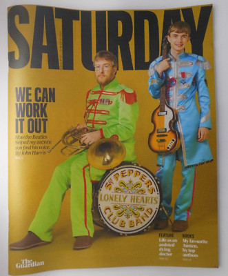 The Guardian Saturday magazine 15th Mar 2025 John Harris, autism & The Beatles