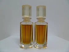 2 BOTTLES RED GIORGIO WOMEN GIORGIO BEVERLY HILLS PURE PERFUME PARFUM PURSE SIZE