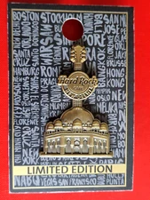 HRC Hard Rock Cafe New Delhi 3D Tomb of Sikander Guitar LE100 Brand new OVP