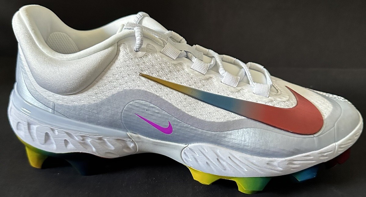 Nike Alpha Huarache Elite 4 Low MCS Baseball Cleats FQ7724-106 - Men\'s Size 11 NIKE ALPHA HUARACHE ELITE 4 LOW MCS BASEBALL CLEATS FD6255  main image 3