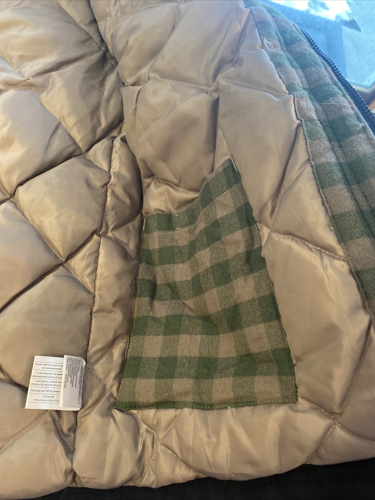 Mens Woods Canada Orlicke Black Down Parka Jacket Sz.… Gem