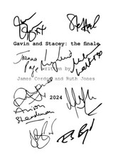 (601) gavin and stacey the finale x3 signed a4 photographs reprint @@.
