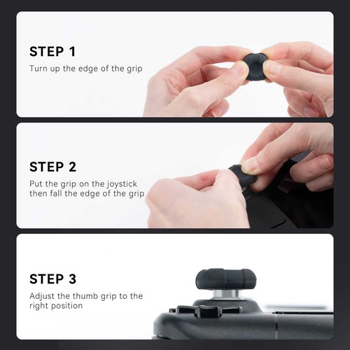 Empuñadura de pulgar de silicona SD para cubierta de vapor FPS FTG tapa de joystick cubierta de pulgar 6 piezas - Imagen 5 de 10