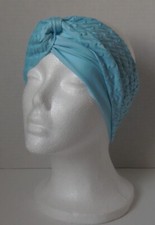 Nike Twist Knot Headband Puff Print Women Copa/Bleached Aqua/Sail