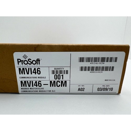 ONE MVI46-MCM Plc Prosoft MVI46MCM Interface Module new MVI46-MCM - Picture 2 of 3