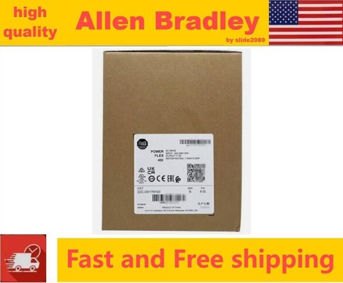 New Factory Sealed Allen-Bradley 22C-D017N103 / B Power Flex 400 AC Drive