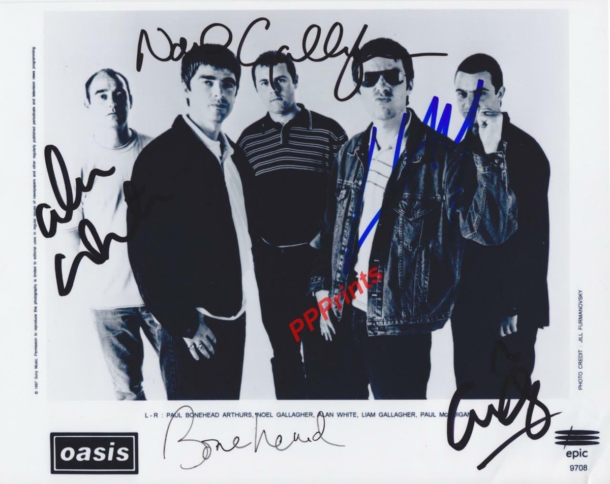 レア　オアシス　直筆サイン　oasis Liam Gallagher noel レア オアシス 直筆サイン oasis Liam Gallagher noel - メルカリ