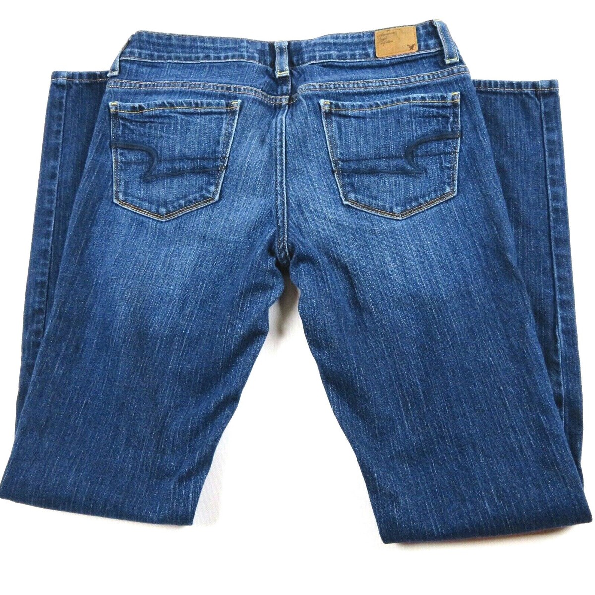 Jean Skinny Stretch American Eagle Taille 2 - Coupe Très Ajustée, Jambe 31, Lavage Foncé