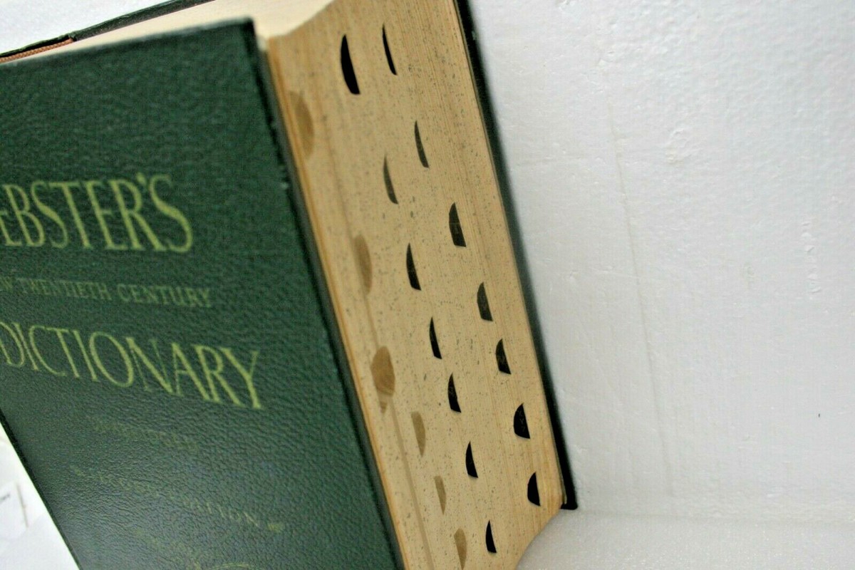 Webster’sNewTwentiethCenturyDictionary Websters New Twentieth Century Dictionary Unabridged Second