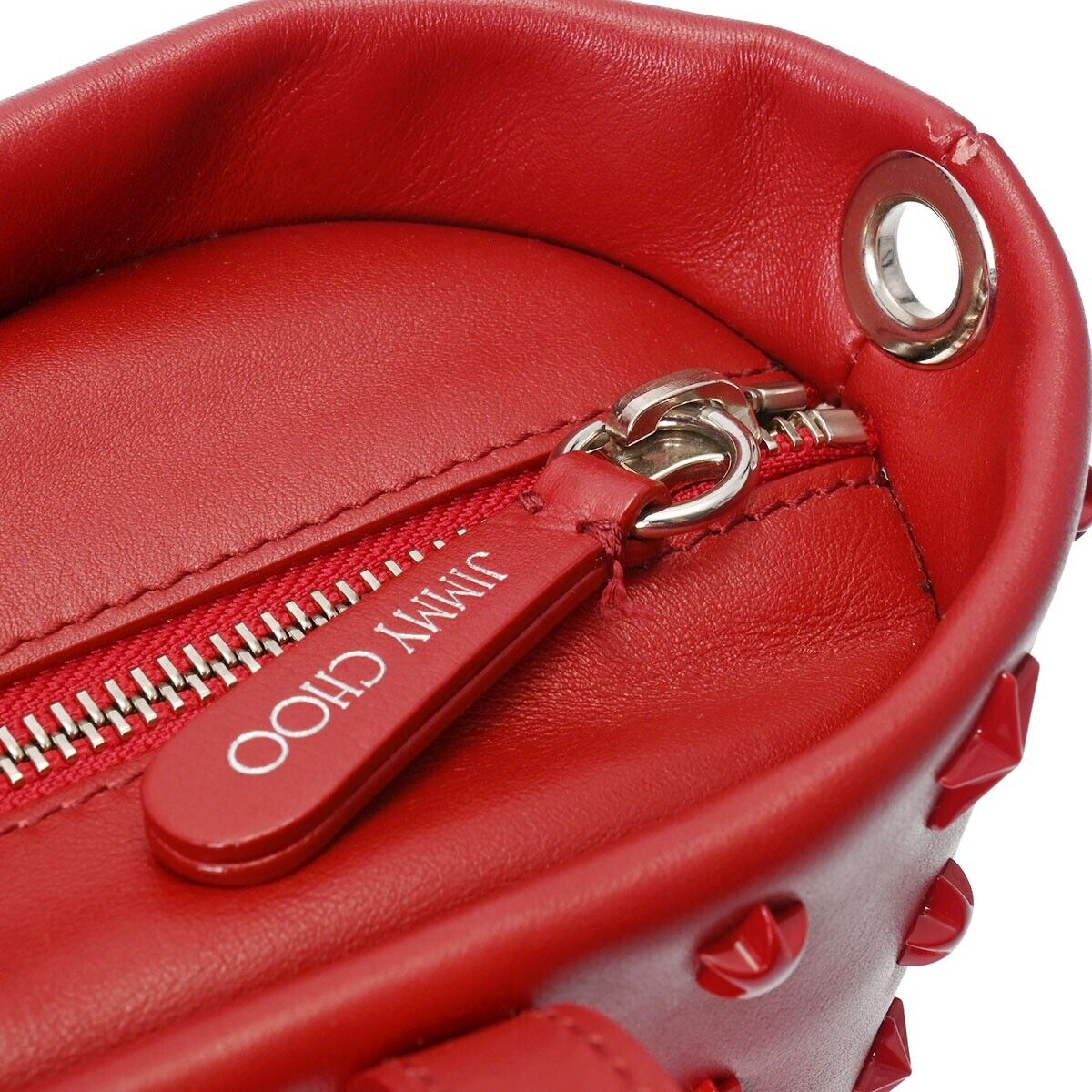 VIP SALE!!【Jimmy Choo】MINISARA♪スタースタッズ♪可愛い♪ Jimmy Choo Minisara Star Studs 2Way Handbag Red | eBay