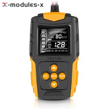 12V 24V Car Lead Acid Battery Tester LCD Charging Load Test Diagnostic Analyzer