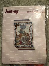 JANLYNN COUNTED CROSS STITCH CATS ARE TO BE LOVED KIT 140 100