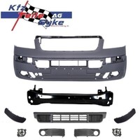 SET Stossstange Vorne 9-TEILIG MIT Nebelscheinwerfer FÜR VW Multivan / T5