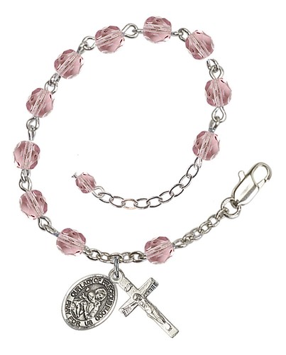 TÚ ELIGES Pulsera Rosario Mujer Santa Plata Bienaventuranza Junio Piedra Natal NUEVO - Imagen 105 de 140