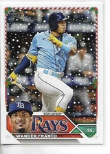 2023 Topps Holiday Wander Franco Card #H194