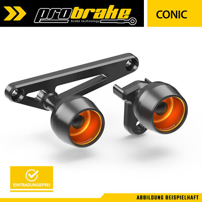 Sturzpads CONIC Orange für KTM 1290 Super Duke R EVO (22-23) KTMSUPERDUKE