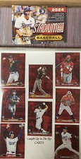 2024 Topps Stadium Club Complete Red Foil Set 1-300