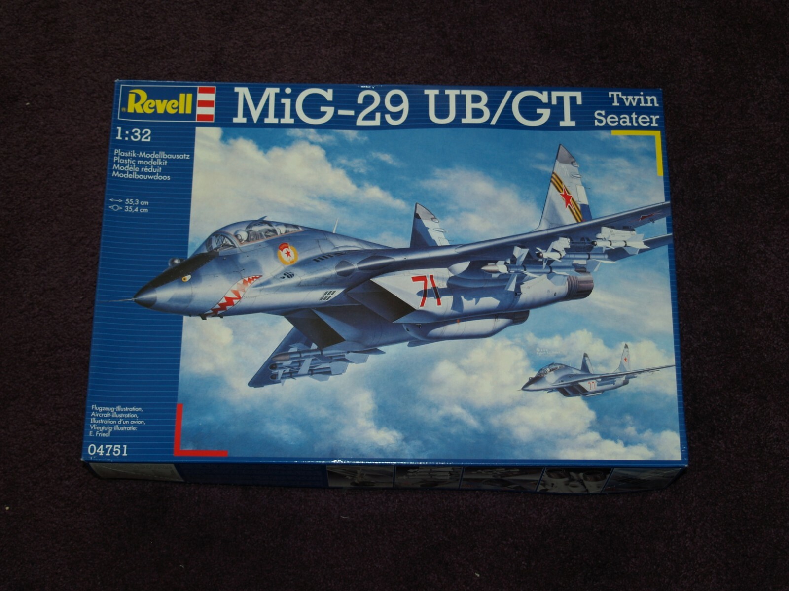 Revell 1 32 scale MiG-29 UB GT Twin Seater Revell 1 32 scale MiG-29 UB GT Twin Seater