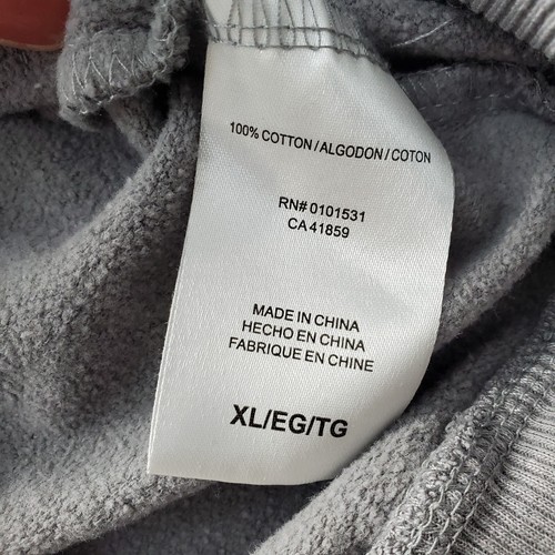 GM General Motors Hoodie Youth 14 Gray Kangaroo Pockets Elastic Cuff Long Sleeve - Picture 6 of 8