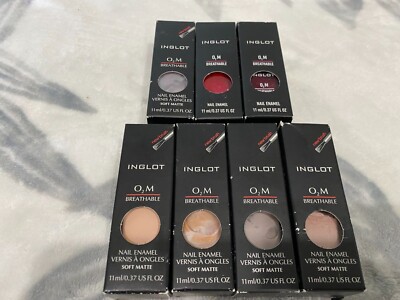 INGLOT - O2M NAIL ENAMEL, Nail Polish Breathable NEW YOU PICK 
