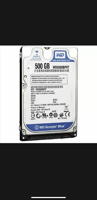 Slim 500GB SATA 2,5 Laptop 2,5'' Festplatte kompatibel mit allen Laptops   