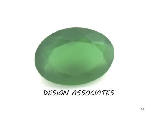 8x6 MM OVAL CUT NATURAL GREEN ONYX ALL NATURAL AAA 2 PC SET - Picture 1 of 1