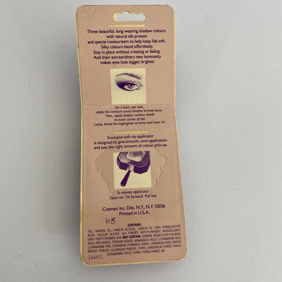 L'Oreal Vintage Shadow Riche Le Rythme Eye Shadow Trio NOS - Image 2 of 3