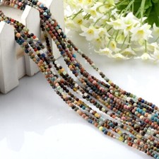 Wholesale 1000pcs/Lot Mix Natural Gemstone Round Spacer Loose Beads 3mm DIY