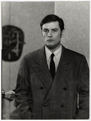 Foto Kino Epochenabzug 1960 schönes Portrait Alain Delon 