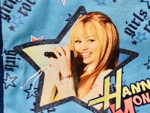 Disney©️ Hannah Montana Tote Shoulder Messenger Bag Satchel School Travel Girls! - Picture 4 of 24