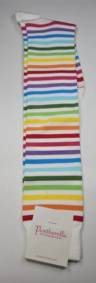 Meias inglesas finas Pantherella - Discoteca feminina 75% algodão 23% nylon 2% lycra nova com etiquetas - Imagem 2 de 4