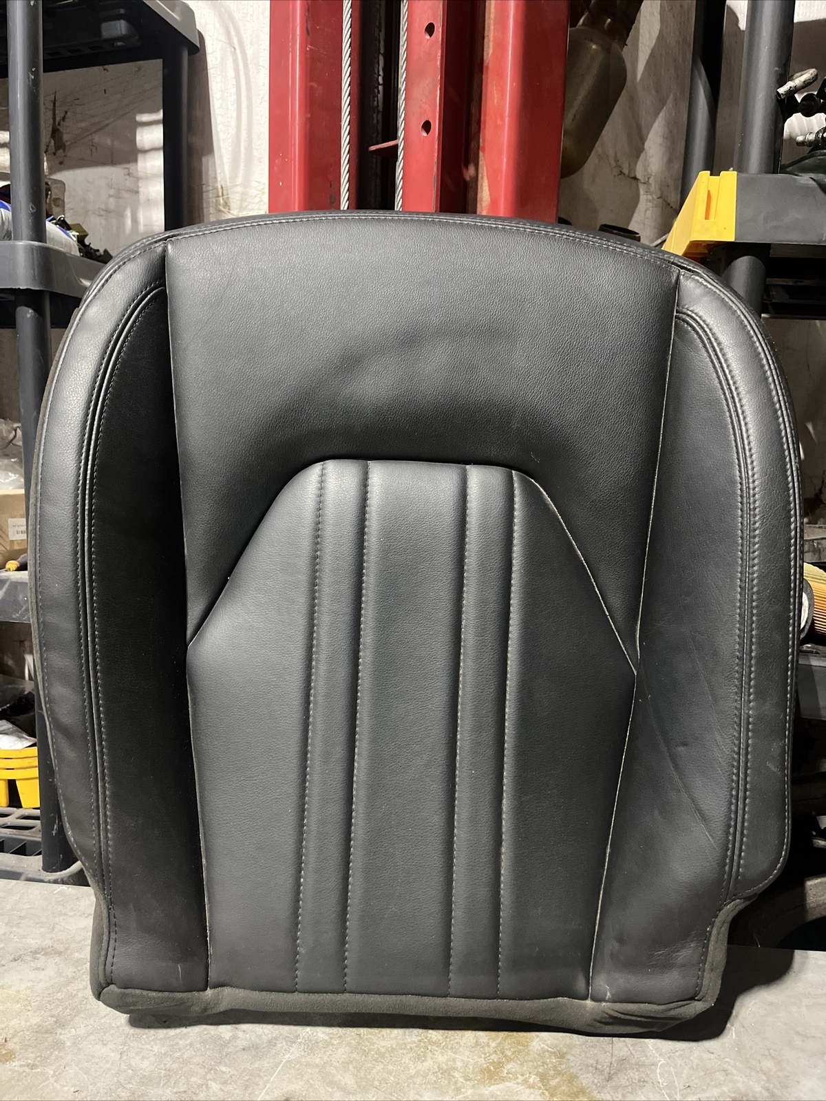 14-17 Maserati Ghibli Passenger Back Seat Cushion Black OEM