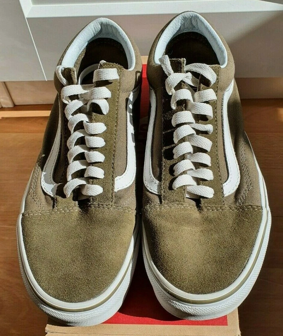 Olive green hotsell vans old skool