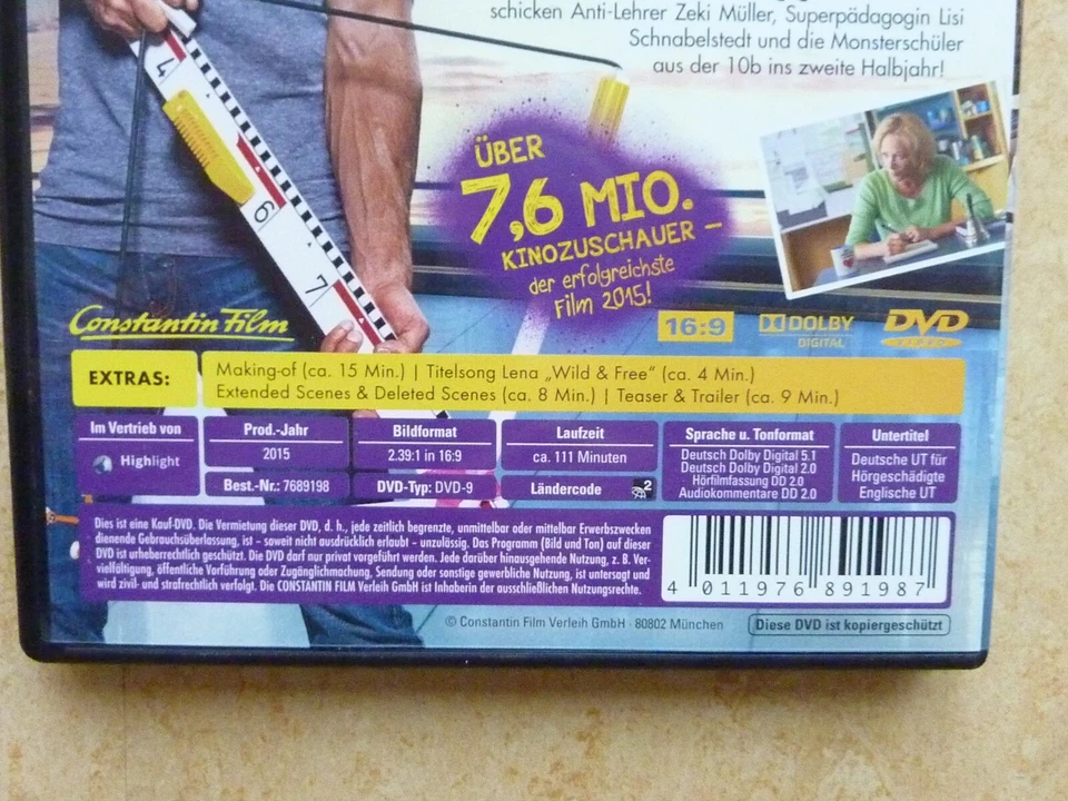 DVD Fack ju Göhte 2 - Bild 4 von 4