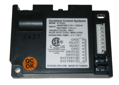 GENUINE DURABLOW IPI-6000 Gas Fireplace Electronic PILOT Control Module IGNITION