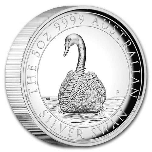 2023 Australia 5 oz Silver Swan PR-70 PCGS HR (FS, Swan Label) - Picture 4 of 6