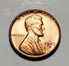 1947 S LINCOLN WHEAT PENNY UNC #C7328