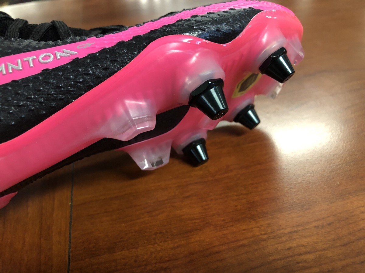 Nike Phantom GT Elite DF FG Soccer Cleats Black/Pink CW6589-007