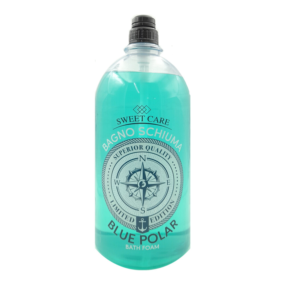 Sweet Care Di Suarez Bagno Schiuma Al Blu Polar Con Dispenser 3000ml