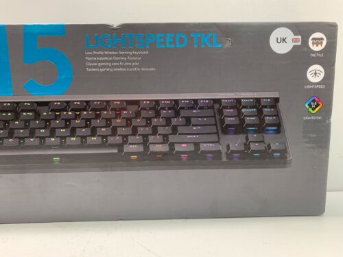 New Sealed Logitech G G515 LIGHTSPEED TKL Wireless Gaming Tactile Keyboard UK - Picture 5 of 12