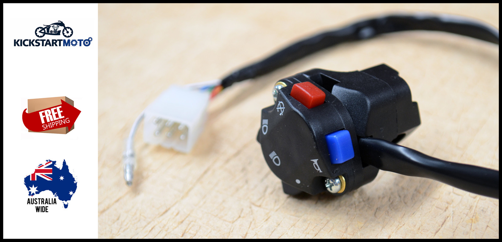 KTM / Husaberg OEM STYLE HEADLIGHT / HORN / KILL SWITCH Block