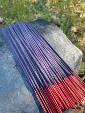 Premium Blue Lotus Incense Sticks, Handmade in India, 20 Grams, Highest Quality