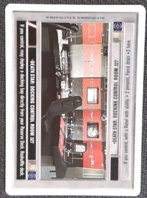 2x  Death Star: Docking Control Room 327 - Premium Near Mint Premiere Two Player
