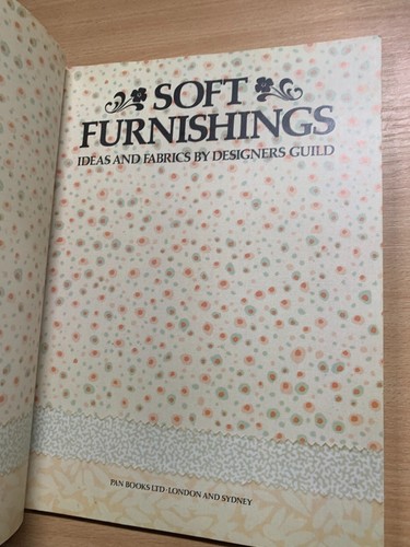 1980 1ST ED "SOFT FURNISHING" IDEAS & FABRICS BY DESIGNERS GUILD PB BOOK (P4) - Picture 4 of 15