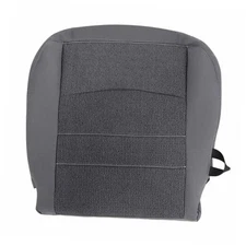  Gray Cloth Driver Side Bottom Replacement Seat Cover Compatible Diesel Gray
