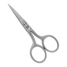 Precision Personal Grooming Mustache Beard Scissors 3.75 Inch Eyebrow Ear Unisex