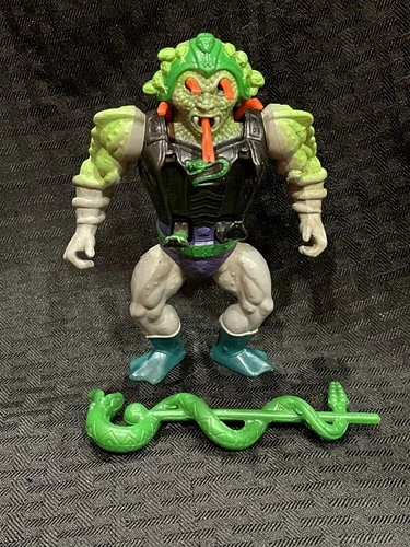 Vintage 1986 He-Man Masters of the Universe MOTU Snake Face Figure